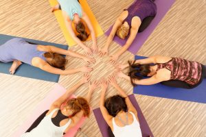 Yoga teambuilding